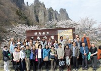 観桜会（群馬県妙義山山ろくで）