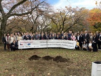 東京大学小石川植物園植樹記念写真